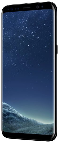 Sim Free Samsung Galaxy S8 Mobile Phone - Midnight Black.